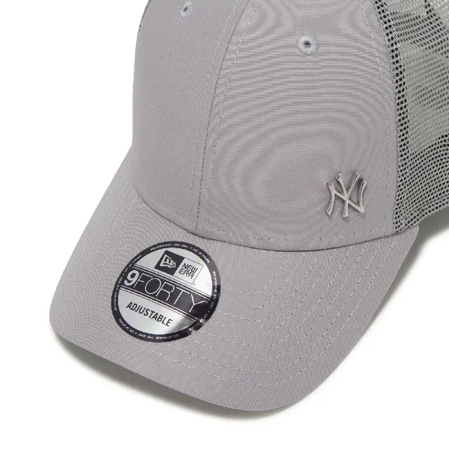 【NEW ERA】棒球帽 940 Flawless Yankees Cap 卡車帽 紐約洋基 灰 NE60667658