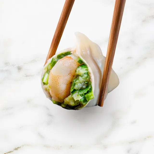 【漢來飯店】五星水餃嘗鮮免運組 高麗菜豬肉 高麗菜鮮蝦 韭菜鮮蝦 4包+贈精美提袋1只
