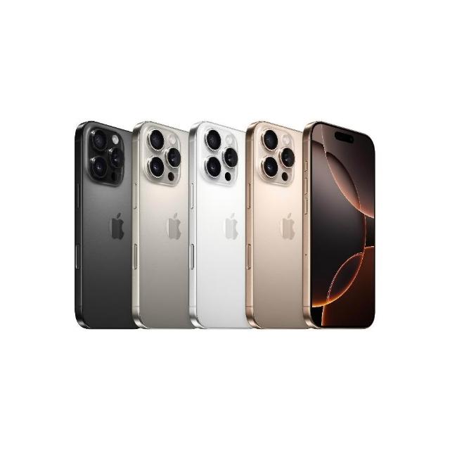 【Apple】A+級福利品 iPhone 16 Pro Max 512GB 6.9吋(贈充電線+玻璃貼+透明殼)