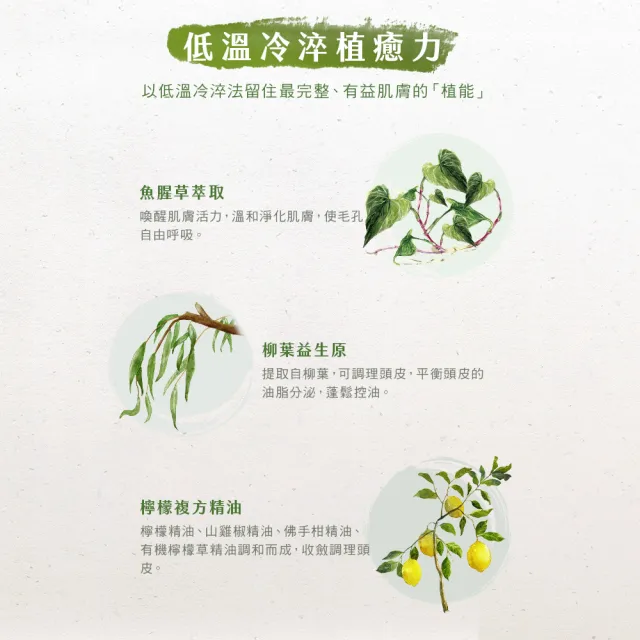 【阿原】青檬蓬鬆洗髮露-500mL(清潔同時保養)