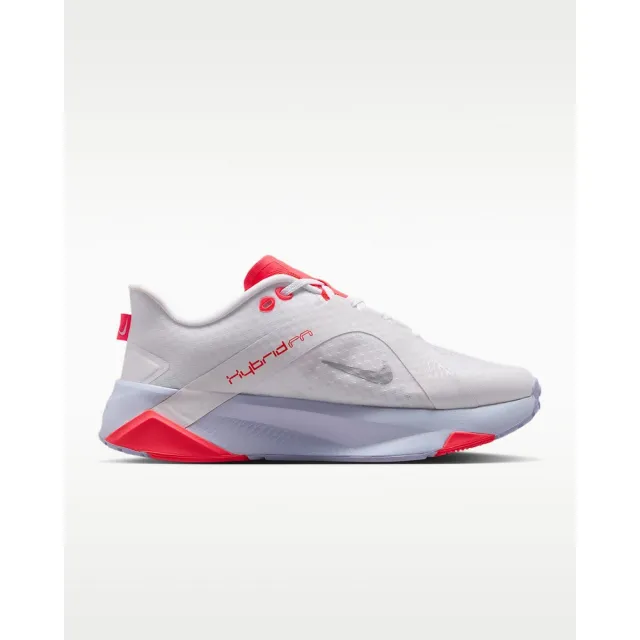 【NIKE 耐吉】運動鞋 訓練鞋 女鞋 W NIKE HYBRID RN 健身 抓地力 重訓 白紅 (IO3815102)