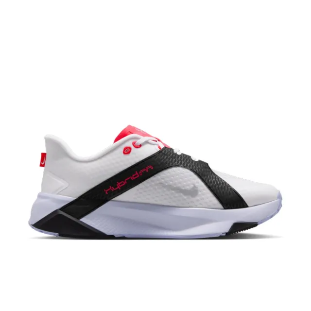 【NIKE 耐吉】運動鞋 訓練鞋 男鞋 M NIKE HYBRID RN 健身 抓地力 重訓 黑白 (IV5066101)