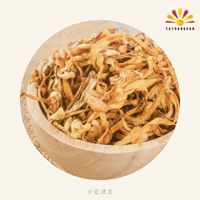 【亞源泉】北蟲草 200g/包 蟲草花 黃金蟲草 3入組(北蟲草 蟲草花 蛹蟲草)