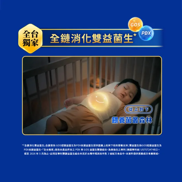 【美強生】官方直營 Enfa A+ 優生3 1-3歲適用 幼兒成長配方_HMO新配方(850gX2入)
