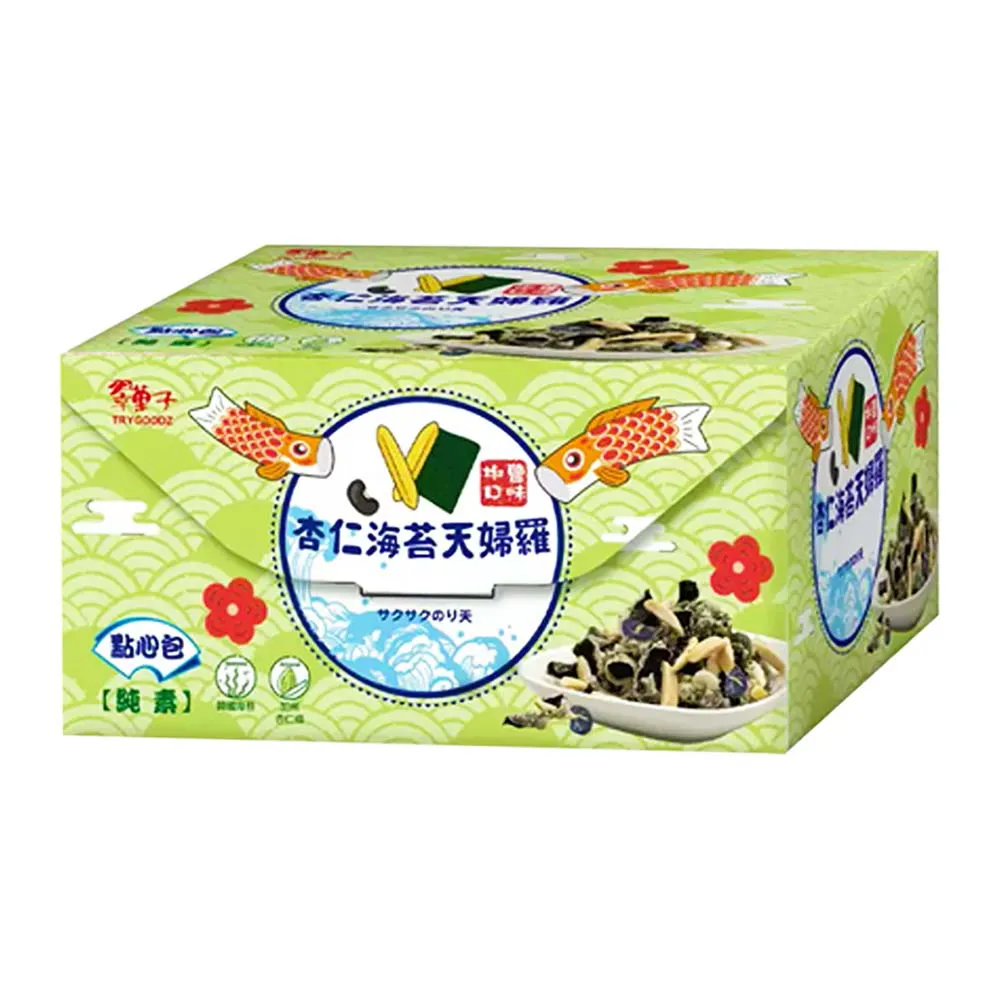 【美式賣場】翠果子 杏仁海苔天婦羅點心包X2入(25公克x20包)