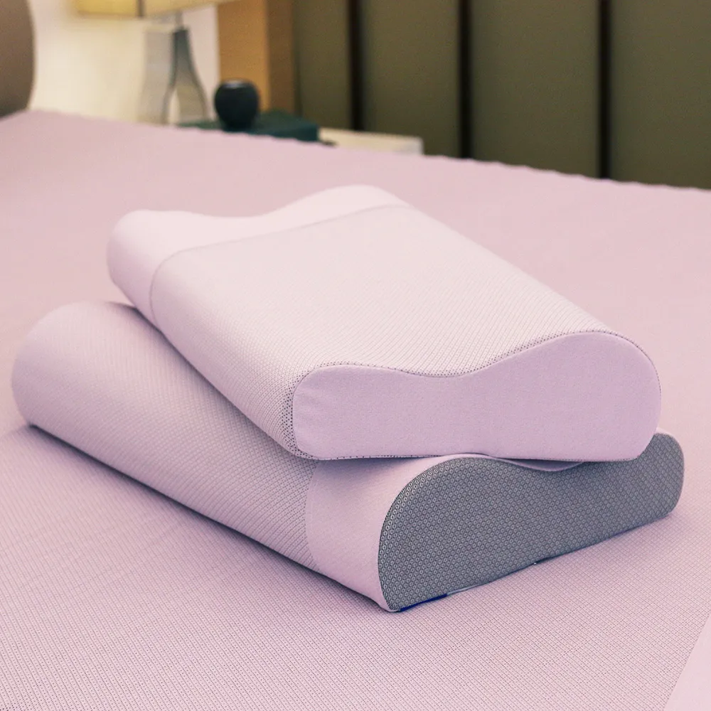 【TENDAYS】玩色柔眠記憶枕 2入組(薰衣紫 8cm/10cm 任選)