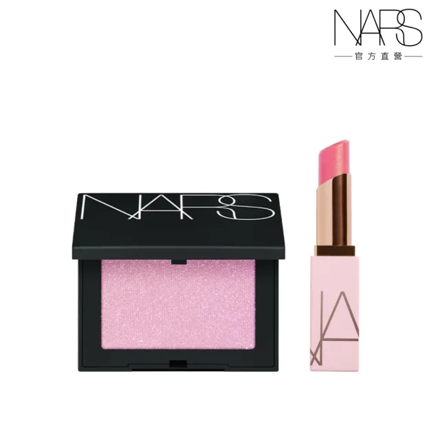 【NARS】官方直營 激情過後唇頰組(激情過後嫩唇膏+炫色腮紅 )