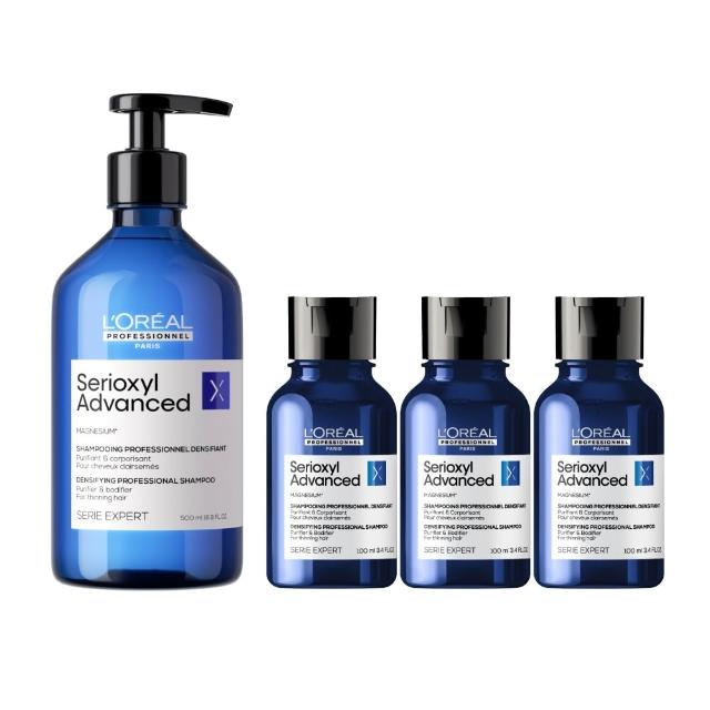 【L’OREAL 巴黎萊雅PRO】絲芮雅平衡健髮露500ml(洗髮精/健髮/蓬鬆/頭皮養護/頭皮調理)