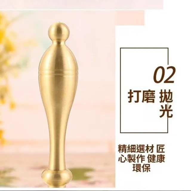 【Quality 聚家】黃銅手搖鈴 有柄手搖鈴 手持銅鈴 裝飾銅鈴 古韻銅鈴 龍鳳銅鈴鐺（龍鳳雕花/清脆響聲）