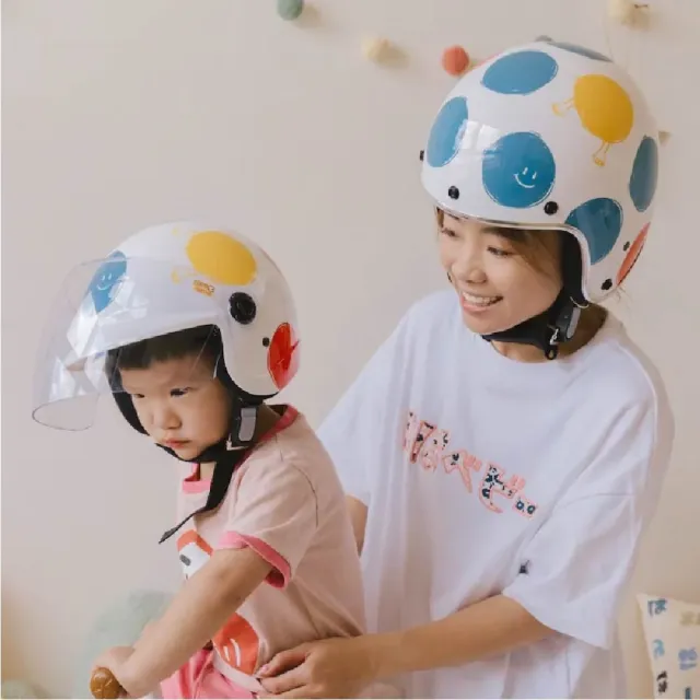 【hahababy】兒童安全帽-擁抱點點(MIT台灣製作/經典花色)