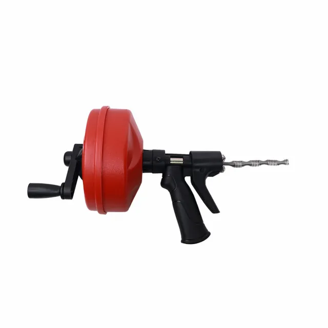 【上手家居】電動水管疏通器 5m(通水管工具/通馬桶/通廚房/馬桶疏通器/管道疏通器/通水管神器)
