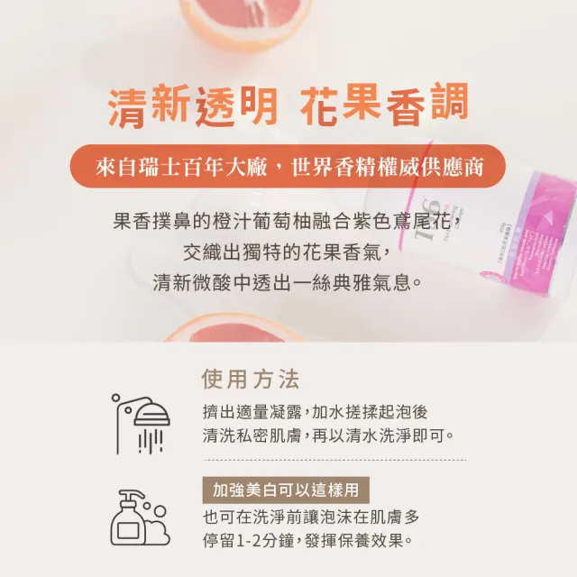 【TS6 護一生】極淨白私密潔膚露250g(私密美白 私密清潔)