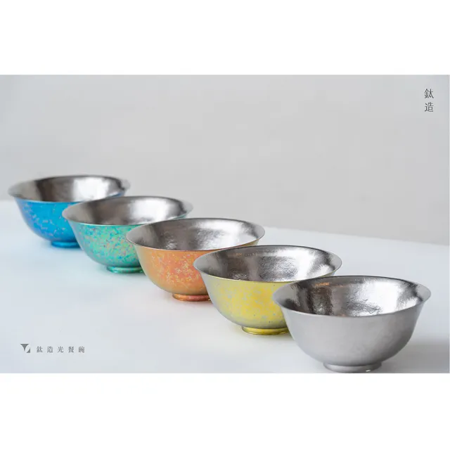 【Titanium 鈦造】Dining 餐桌系列｜鈦造光餐碗 XL (鈦碗 鈦金屬 餐盤 鈦餐具 沙拉碗 萬用碗)
