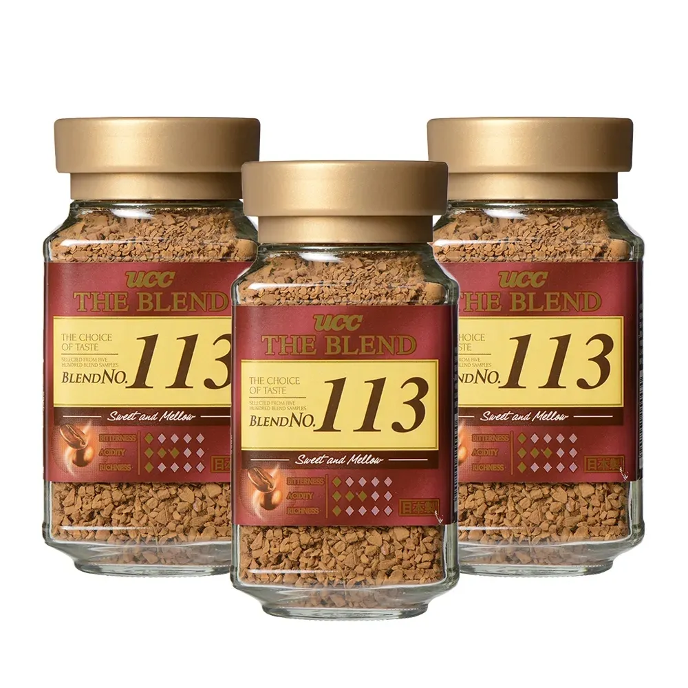 【UCC】113即溶咖啡90gx12罐/箱