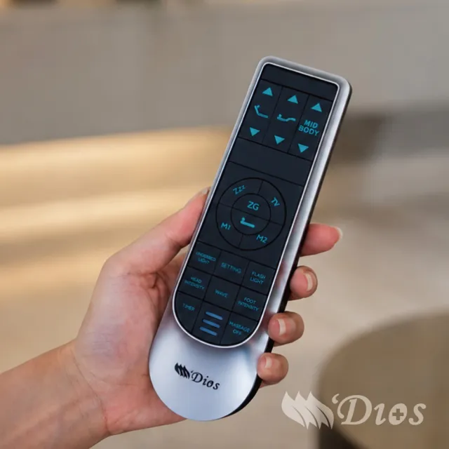 【迪奧斯】黑曜星智能電動床-單人R550-105x190x15-D110醫療級乳膠床(放置原有床架、電動腰靠、手機APP連線)
