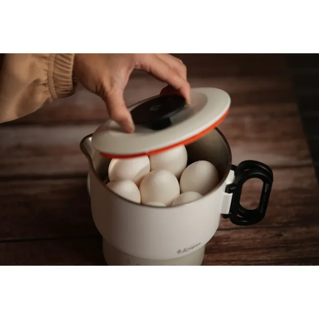 SK Japan 國際電壓 旅行料理鍋 萬用鍋 電火鍋 快煮鍋 美食鍋1000ml*2組 自動電壓轉換 ELSK-1000