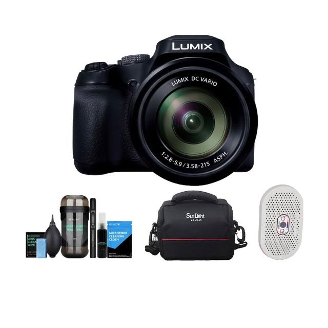 【Panasonic 國際牌】LUMIX FZ80D DC-FZ80D +EY-15清潔組+2614單肩背包+HD-90C電子除濕卡 類單眼(公司貨)