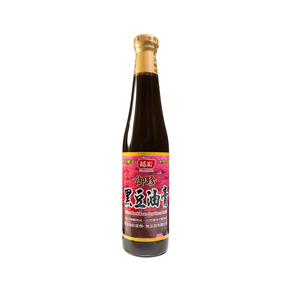 【龍宏】御珍黑豆油膏420ml(傳統釀造醬油)