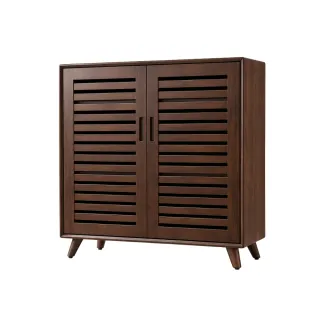 【Mahogany 瑪荷尼家具】全原木桃花心木  米蘭105鞋櫃NCD  ( 鞋櫃、收納櫃 )