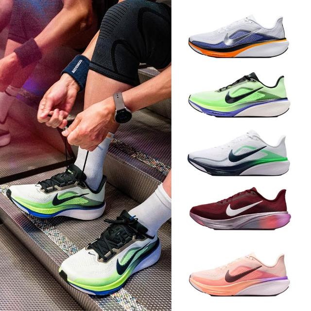 【NIKE 耐吉】運動鞋 跑鞋 慢跑鞋 小飛馬 AIR ZOOM PEGASUS 42 男鞋 黑白橘 多款(IB1873-102&)