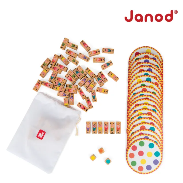 【Janod】趣味桌遊-疊疊塔(親子桌遊 派對桌遊 人氣桌遊 疊高 平衡 樂齡)