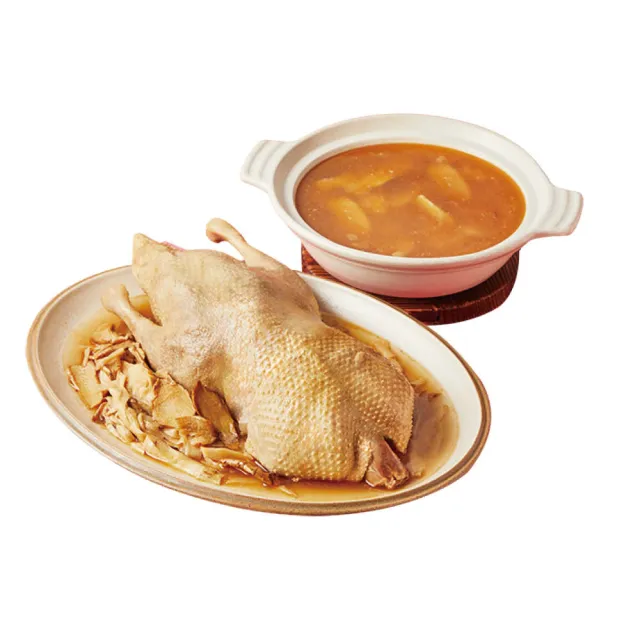 星廚饌 麻香嫩筍富貴鴨-3000g(固形物1200g/年菜/賞星鮮/美食激殺預購任選3件出貨)