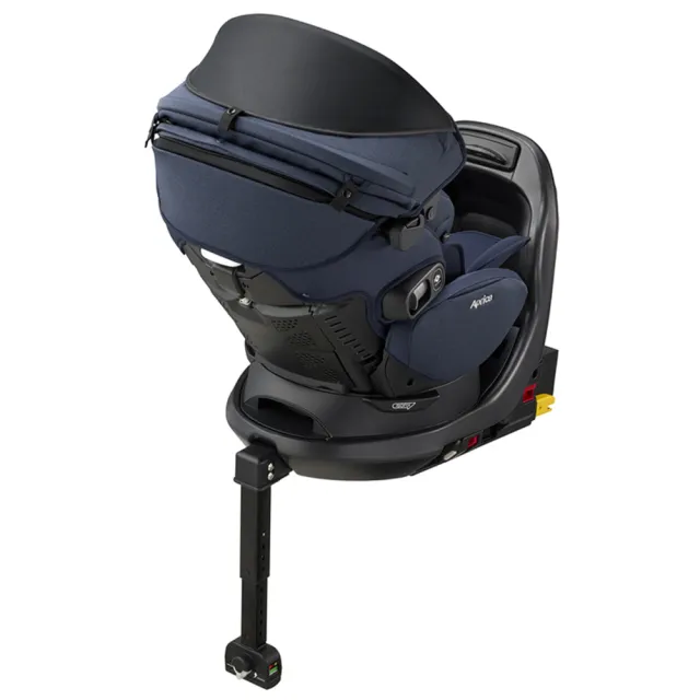 【Aprica 愛普力卡】Fladea Grow EVER Premium ISOFIX 磁吸扣(0-4歲 360旋轉 坐臥二用 平躺汽座)