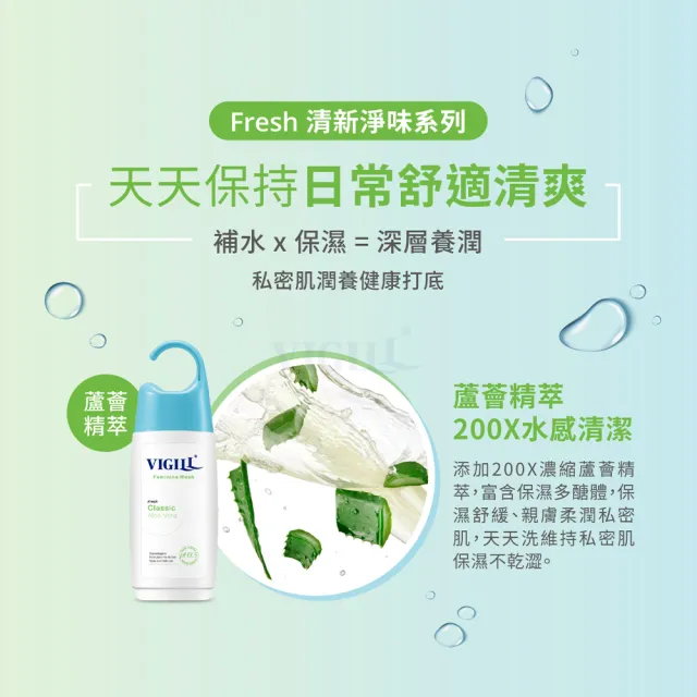 【VIGILL 婦潔】私密沐浴露220ml超值2入組(私密清潔 私密保養推薦)