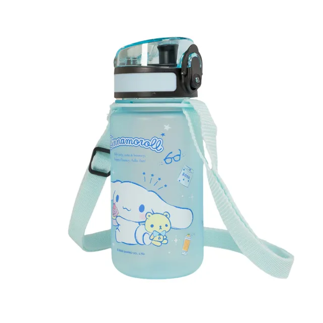 【IMPACT 怡寶】大耳狗喜拿Cinnamoroll彈蓋Tritan水壺/水杯/水瓶(350ML) 附提繩 IMCMB02LB