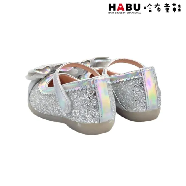 【HABU 哈布童鞋】公主燈鞋 公主鞋 娃娃鞋 燈鞋 水晶燈鞋 LED燈鞋-璀璨銀河 2352-SV