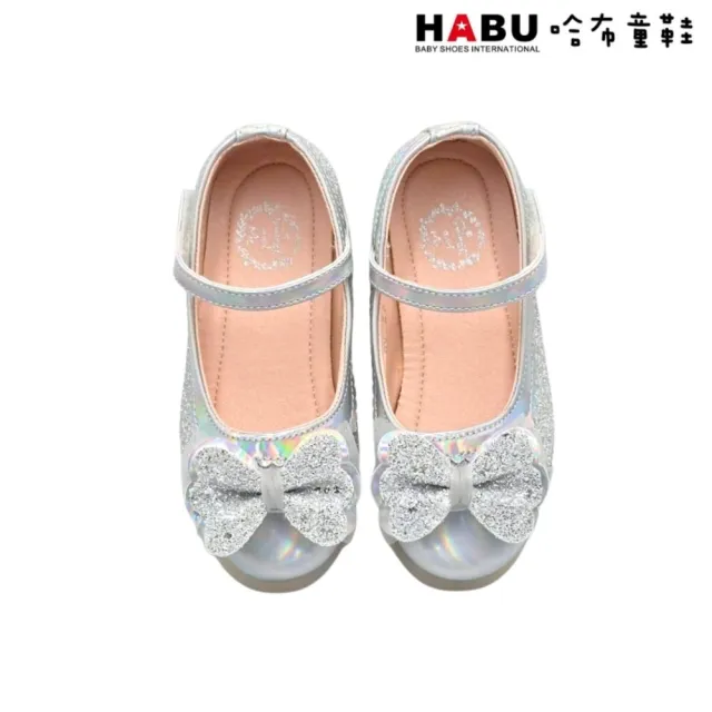 【HABU 哈布童鞋】公主燈鞋 公主鞋 娃娃鞋 燈鞋 水晶燈鞋 LED燈鞋-璀璨銀河 2352-SV