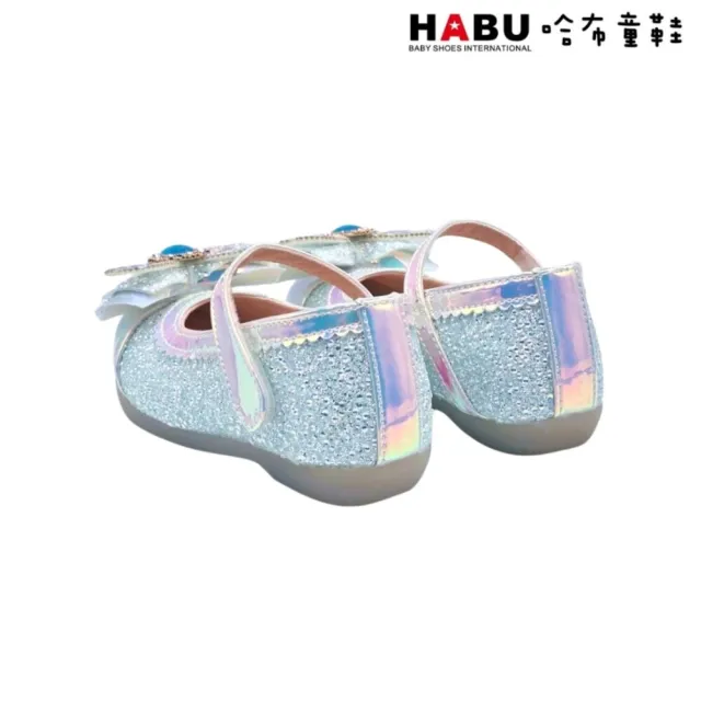 【HABU 哈布童鞋】公主燈鞋 公主鞋 娃娃鞋 燈鞋 水晶燈鞋 LED燈鞋-極光仙境 2349-BL