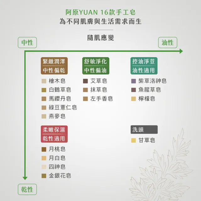 【阿原】momo獨家★艾草皂100gx5入(冷凝熟成皂.修護淨化.香茅精油.潔膚)