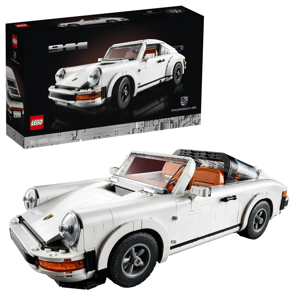 【LEGO 樂高】Icons 10295 Porsche 911(保時捷 模型車 跑車 禮物)
