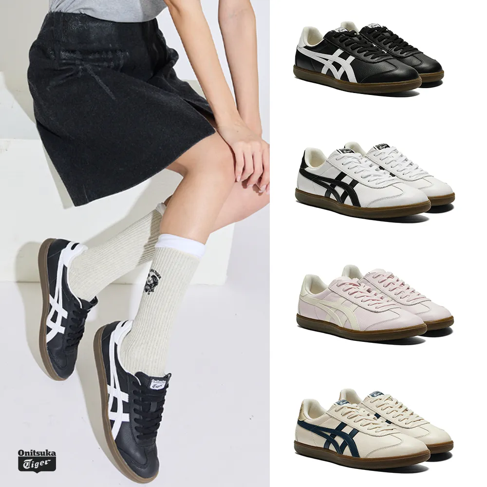 【Onitsuka Tiger】鬼塚虎 皮革TOKUTEN 休閒鞋 (1183C429-100)