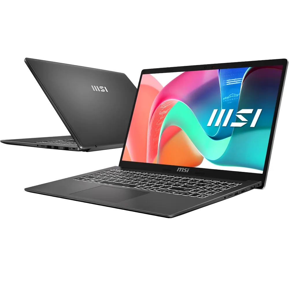 筆電包/滑鼠★【MSI 微星】15吋Core 7-150U輕薄效能筆電(Modern 15/16G/1T SSD/W11P/F1MXG-1041TW)