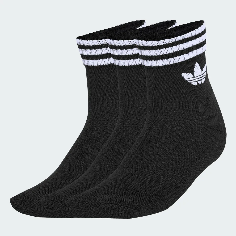 【adidas 愛迪達】腳踝襪 3 雙入 男/女 - Originals JV7436