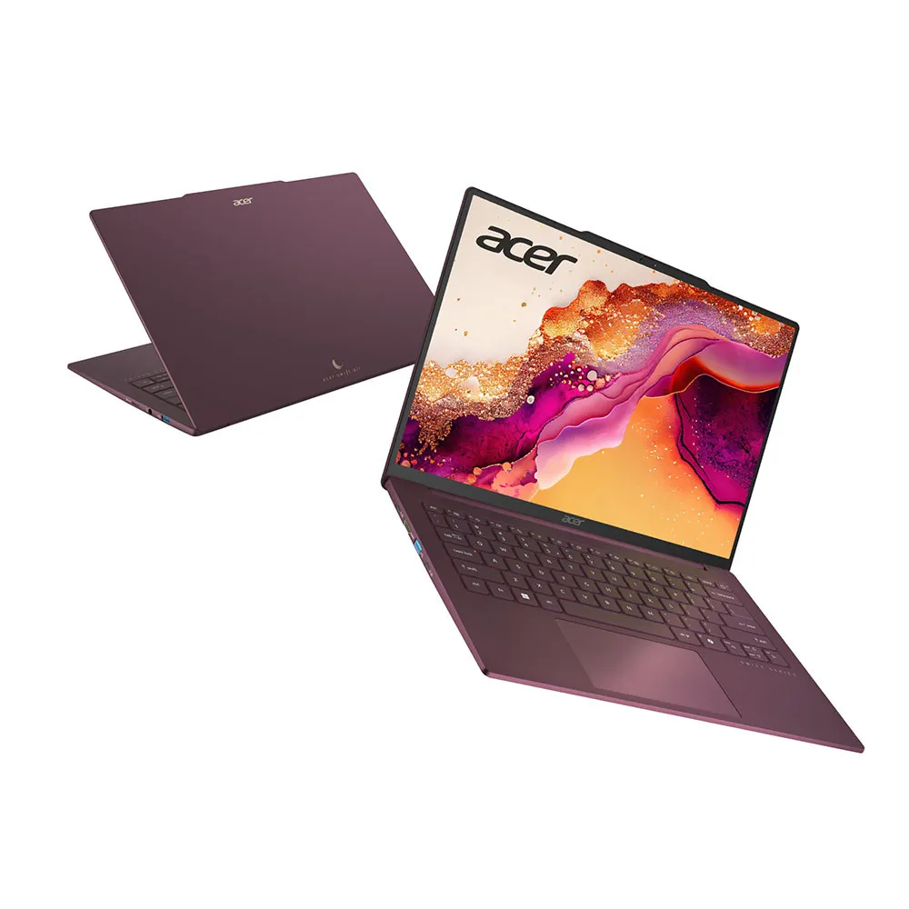 【Acer 宏碁】14吋Ryzen AI 5 3K OLED輕薄AI筆電-勃根地紅(Swift Air/SFA14-61M-R30L/R5-330/16G/512G/W11)