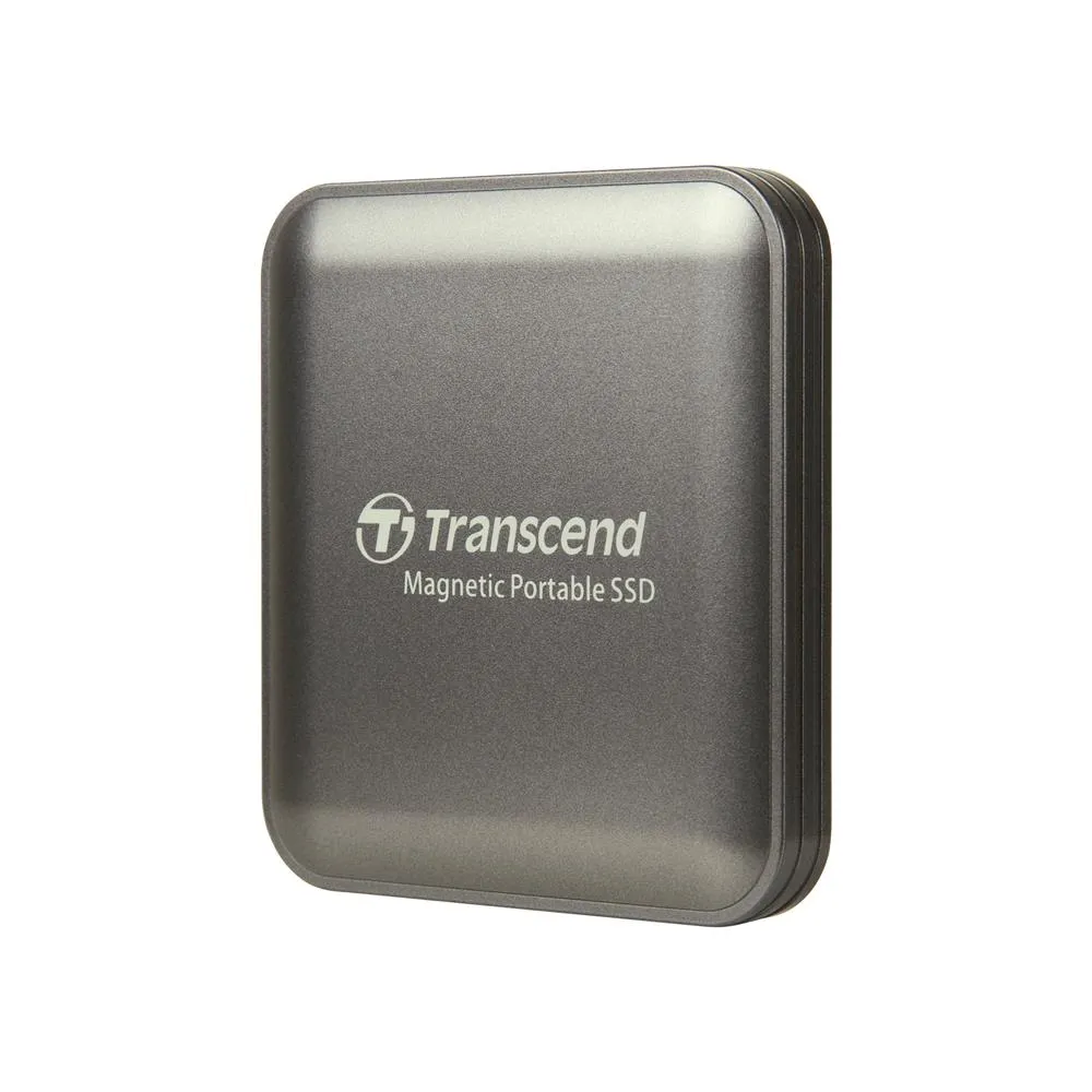 【Transcend 創見】ESD420 4TB Type C MagSafe 磁吸外接SSD行動固態硬碟 演唱會神器-玄鐵灰(TS4TESD420C)