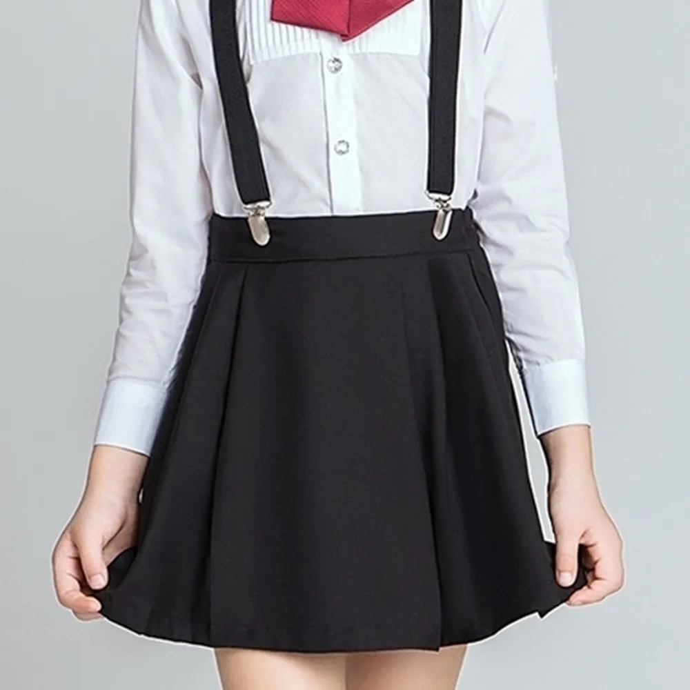 【橘魔法】後鬆緊 基本款制服百褶褲裙 內有安全褲 女童 兒童 童裝 短裙 裙子 格子裙 學院風 校園 表演