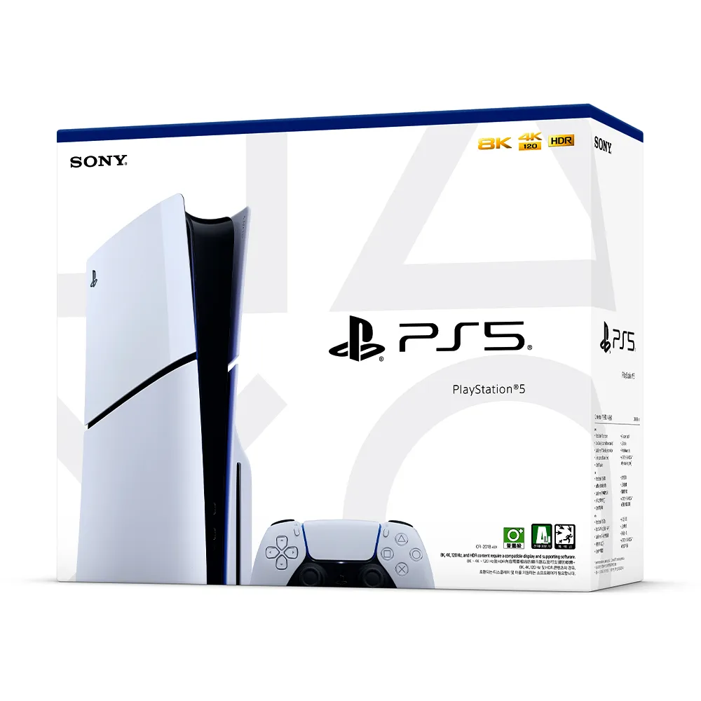 【SONY 索尼】PlayStation 5 光碟版主機(PS5 Slim)(CFI-2118A01)