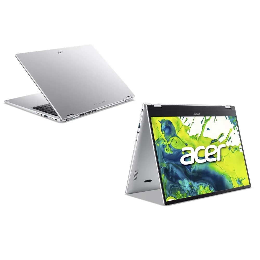 【Acer】微軟M365組★15吋AI觸控翻轉筆電(Aspire Spin/ASP15-51N-57Z5/Ultra 5-125U/16G/512G/W11)
