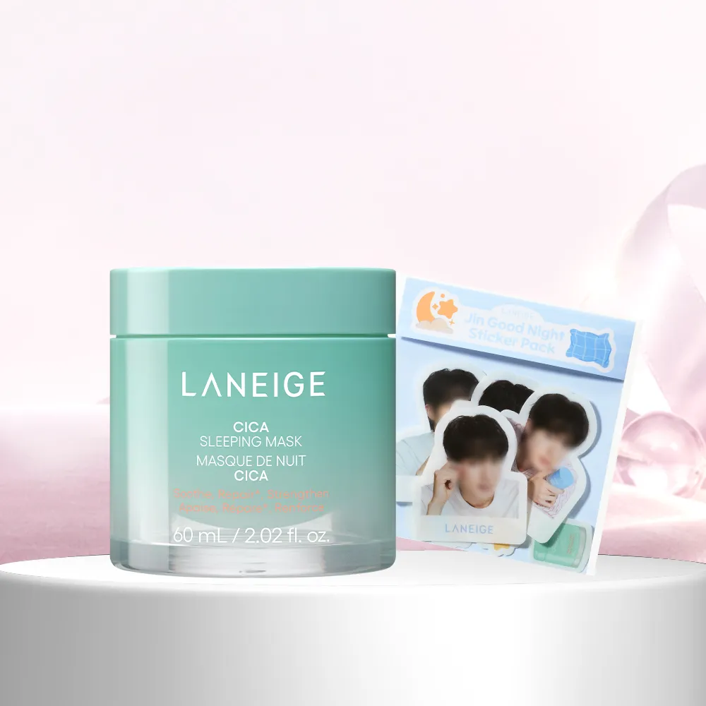【LANEIGE 蘭芝】官方直營 超修護睡美人晚安面膜 60ml(超越積雪草修護力 晚安凍膜)