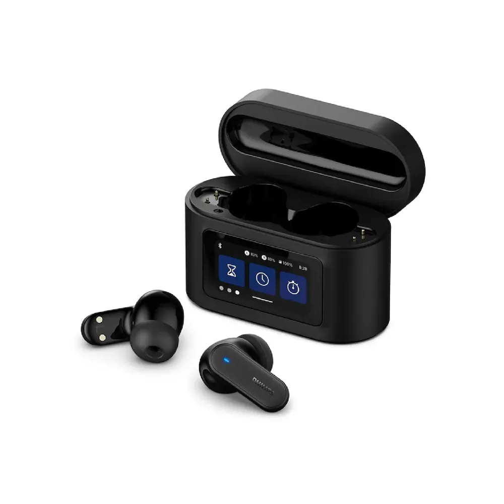 【Philips 飛利浦】TAT6000 PRO 智能觸控螢幕藍牙耳機 (公司貨保證)