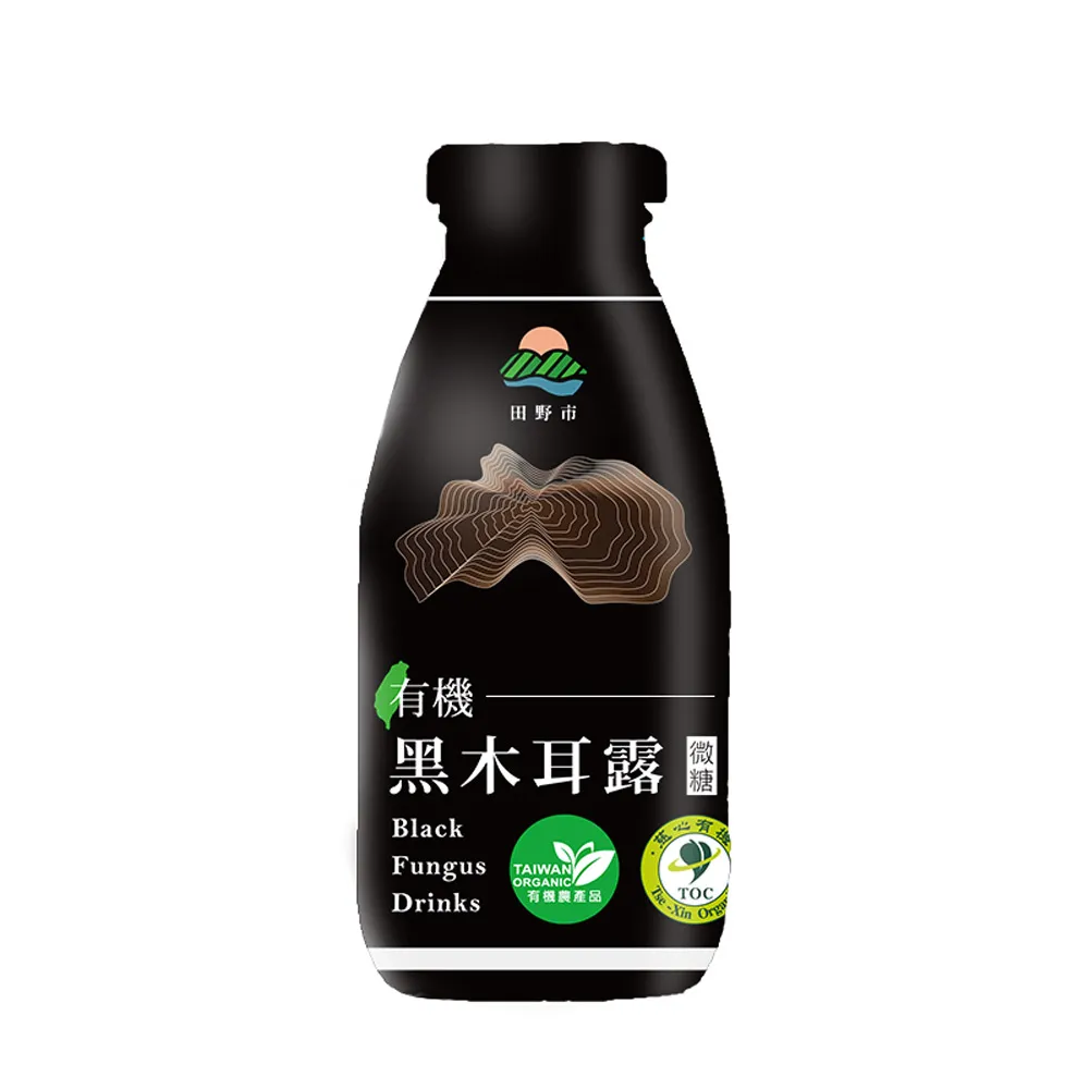 田野市 有機黑木耳露290mlx20入/箱