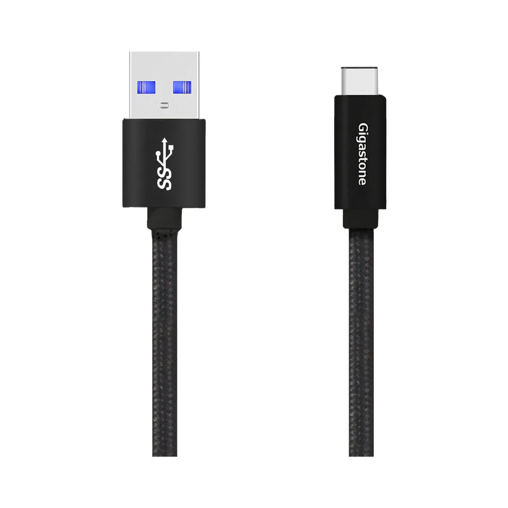 【Gigastone 立達國際】鋁合金USB 3.2 gen 1 Type-C 傳輸充電線GC-6800B(支援iPhone17/Android手機充電)