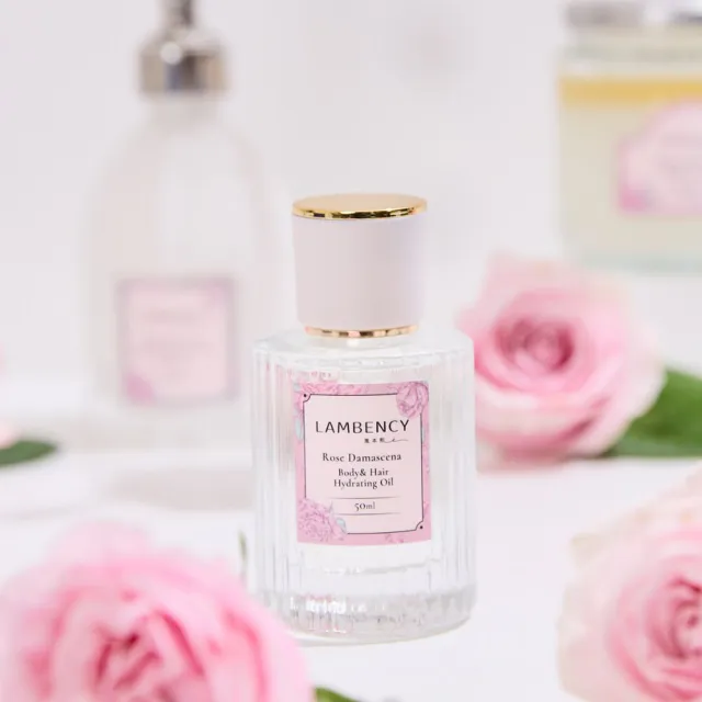 【Lambency 嵐本熙】Lambency水漾玫瑰柔潤晶粹油50ml