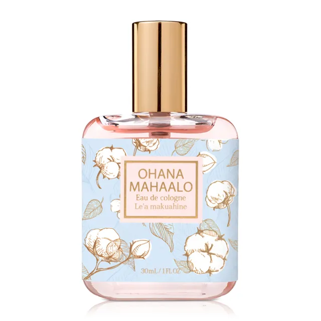 【OHANA MAHAALO】柔軟綿綿輕香水30ml(專櫃公司貨-台港限定款)