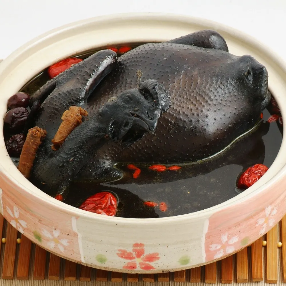 【正一排骨】何首烏黑鑽雞(2600g/包_評比得獎年菜)