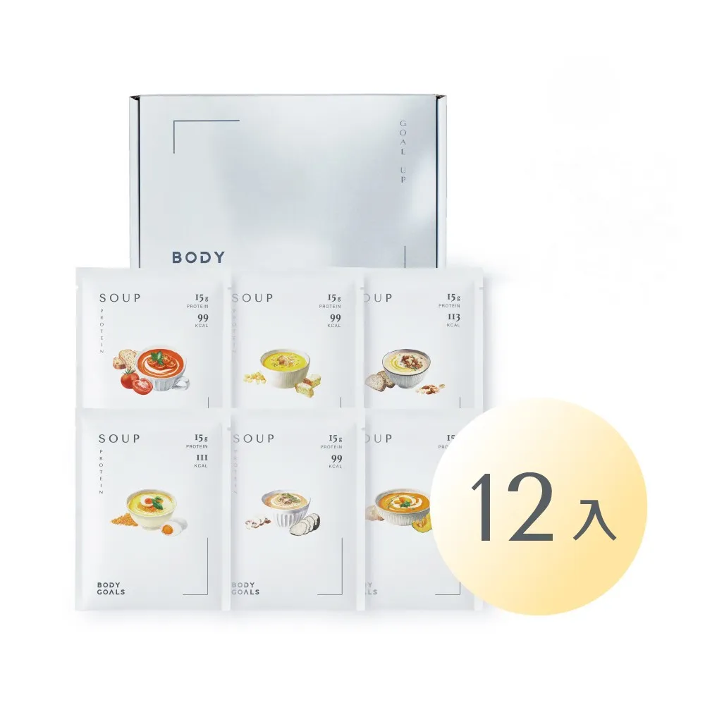 【Body Goals】高纖營養輕食餐 12入組  29-30G/包